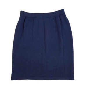 St. John Knits Navy Pencil Skirt